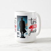 Mug Véritable junkie (Devant droit)