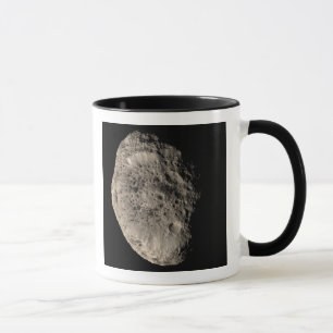 Mug Véritable mosaïque de couleur de la lune de Saturn