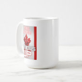 Mug Véritable Nord - Coudes vers le haut (Devant gauche)