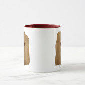 Mug Véritable visage abstrait autochtone (Centre)