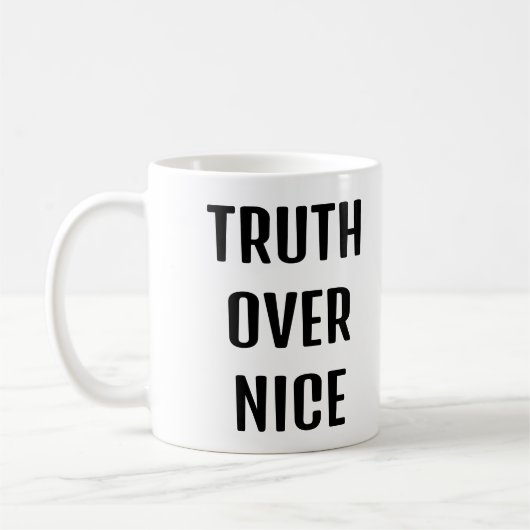 Mug Vérité sur gentille (Gauche)