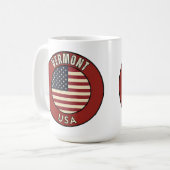 Mug Vermont États-Unis d'Amérique (Devant gauche)