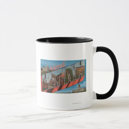 Mug Verne, UtahGrandes lettres ScènesVerne, UT (Droite)