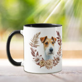 Mug Verraie d'automne du chien Fox Terrier