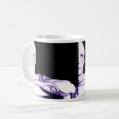 Mug verre à moitié vide, verre à moitié vide (Devant gauche)