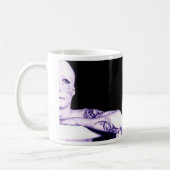 Mug verre à moitié vide, verre à moitié vide (Gauche)