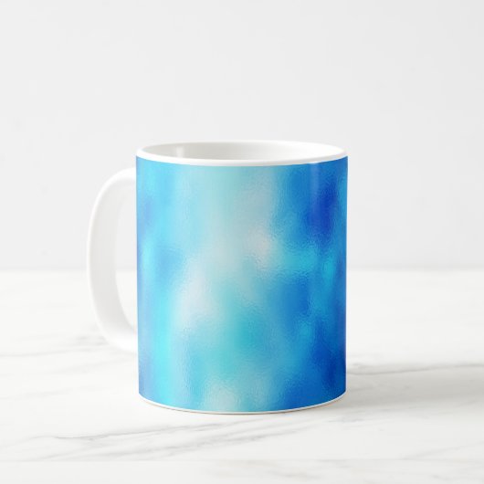 Mug Verre bleu (Devant gauche)