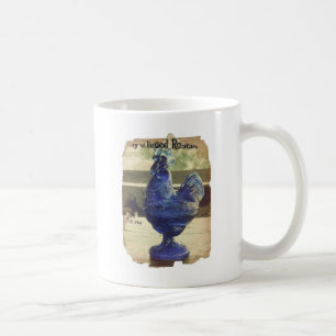 Mug Verre Bleu Délavé Roo 2