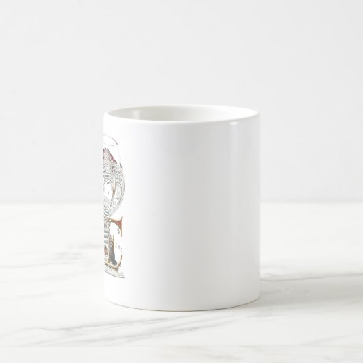 Mug Verre Dachshund Vin Fabriqué mot d'amour (Centre)