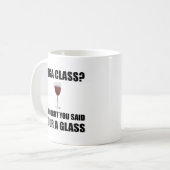 Mug Verre de classe de yoga (Devant gauche)