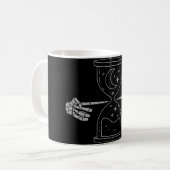 Mug Verre de la coupe de la mort (Devant gauche)