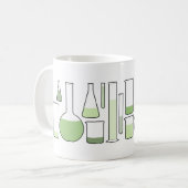 Mug Verre de laboratoire vert (Devant gauche)