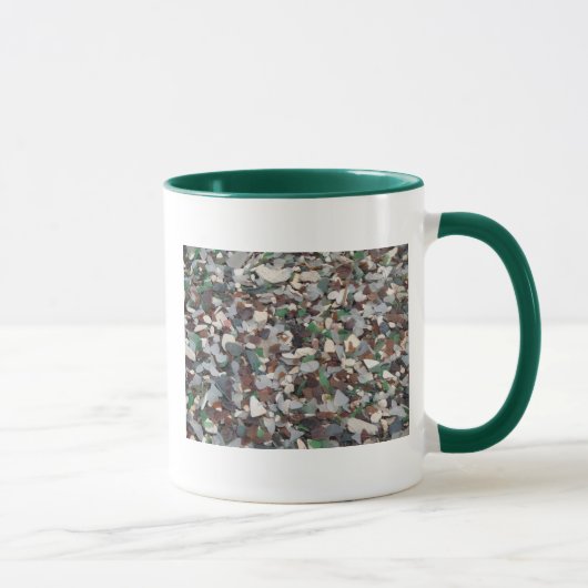 Mug Verre de mer à la plage en verre - Bermudes (Droite)