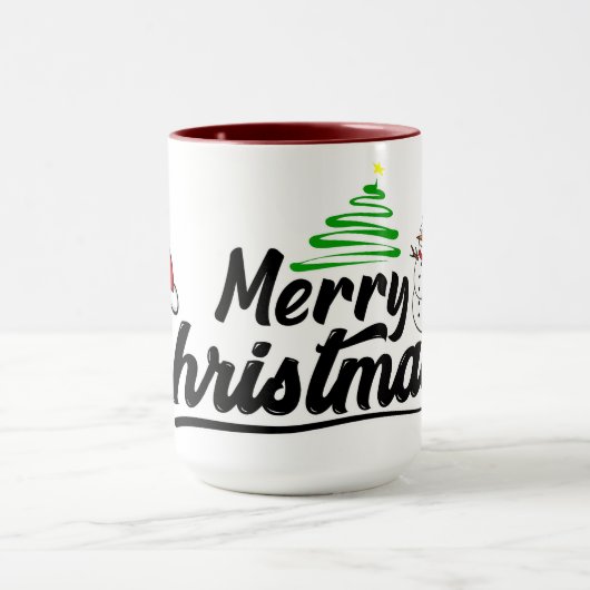 Mug verre de noël (Centre)