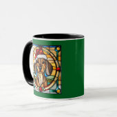 Mug Verre de Noël Dachshund (Devant gauche)