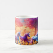 Mug "Verre de thé à l'unicorne enchantée" (Centre)