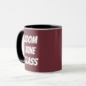 Mug Verre de vin Zoom (Devant gauche)
