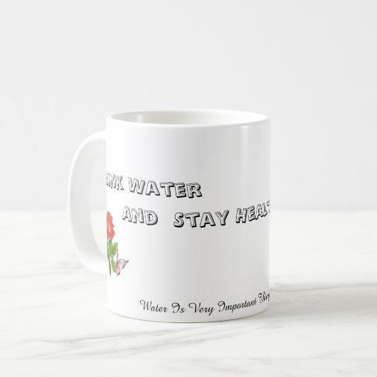 Mug Verre d'eau (Devant gauche)