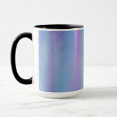 Mug Verre Dichroïque Rainbow Colours Art (Gauche)