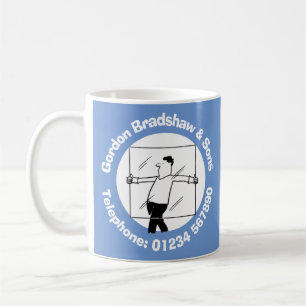 Mug Verre et vitrage pour le Glazier.