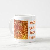 Mug Verre fusionné or (Devant gauche)