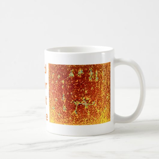 Mug Verre fusionné or (Droite)