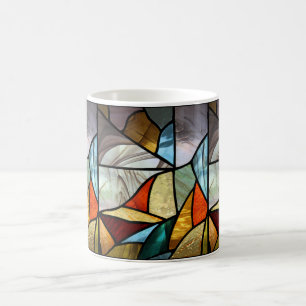 Mug Verre multicolore Abstrait