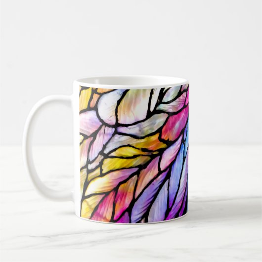 Mug Verre, Tiffany - Style, (Gauche)