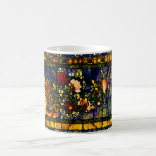 Mug Verre vintage Floral