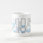 Mug Verrerie de laboratoire bleu (Centre)
