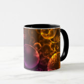 Mug Verres bleus, bokeh (Devant droit)