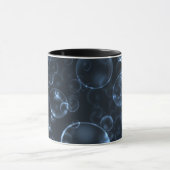 Mug Verres bleus, bokeh (Centre)