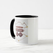 Mug Verres du soleil/neige d'Inuit ' (Devant gauche)