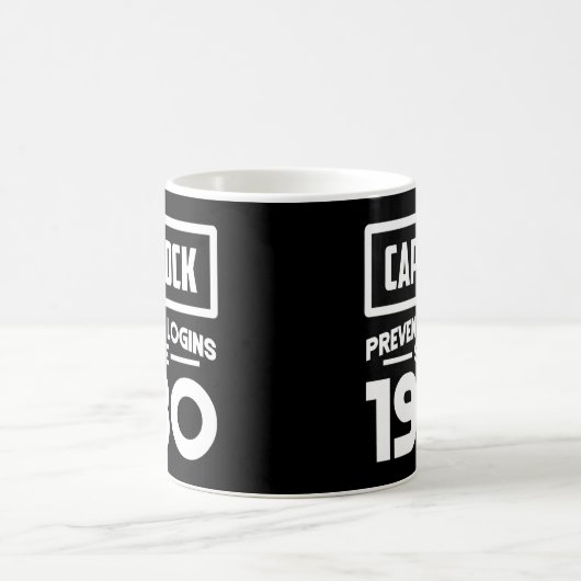 Mug Verrouillage des Casquettes de codage du programme (Centre)