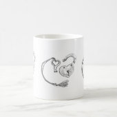 Mug Verrouillage du coeur et clé (Centre)