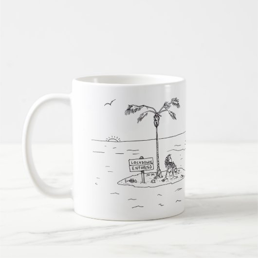 Mug Verrouiller Musique forcée (Gauche)