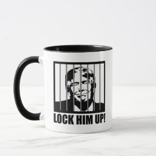Mug Verrouillez-Le ! Humour politique anti-Trump