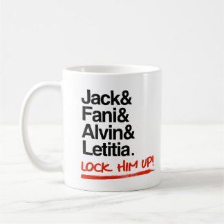 Mug Verrouillez-le : Jack et Fani et Alvin et Letitia