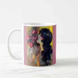 Mug vers 1910 rêve de rose