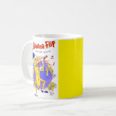 Mug vers 1950 Banana Feuille de musique imprimé (Devant gauche)