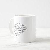 Mug Vers de bible de 3h16 de John (KJV) (Devant gauche)