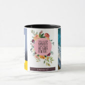 Mug vers de bible de 5:7 de Peter de 21h22 1 de mathew (Centre)