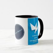 Mug Vers de bible de Malayalam de 14h14 d'exode de (Devant droit)