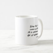 Mug Vers de bible du 16:31 % pipe% de proverbes (Devant droit)