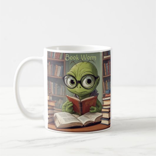 Mug Vers de livre (Gauche)