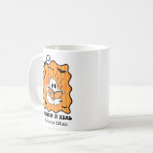Mug Vers de livre Ghost Lecture Retro Bow Creepin’ It (Devant gauche)