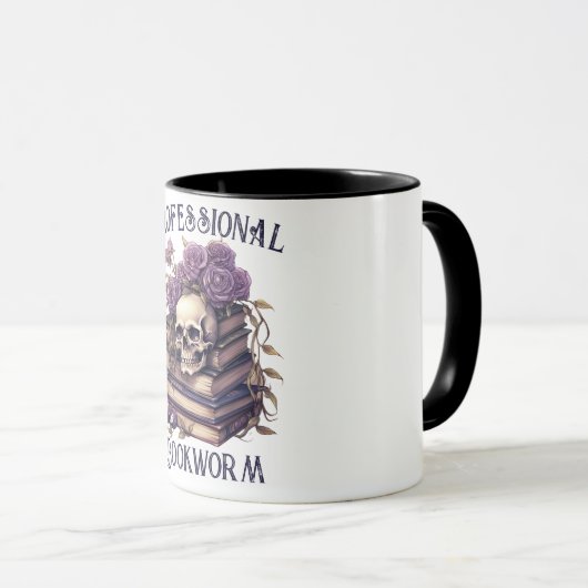 Mug Vers de livre professionnel (Devant droit)