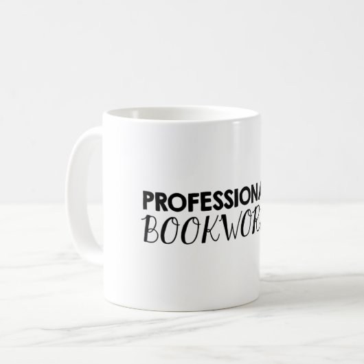 Mug Vers de livre professionnel (Devant gauche)
