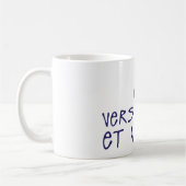 Mug vers infini et au dela citation fuser (Gauche)
