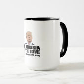 Mug Vers la Russie avec amour (Devant droit)